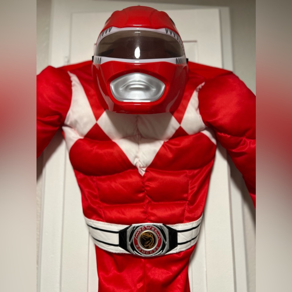 Boys Red Power Ranger Costume